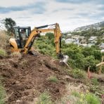 Excavator-on-hill Excavator-on-hill