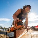 Finishing kwila timber for deck balustrade